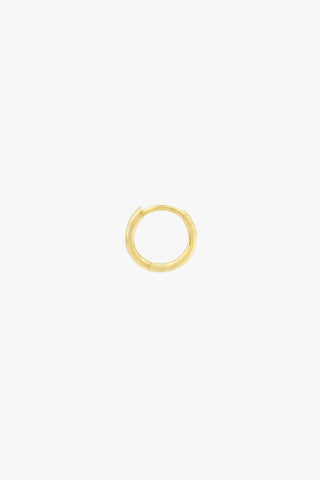 Basic wild hoop gold plated (11mm)