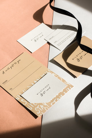 Physical gift card (starting from €10)