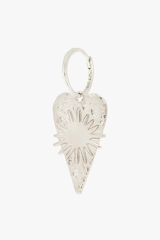 Serenity hoop earring silver 