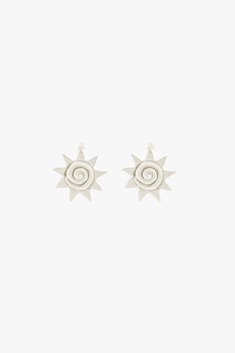 Sol Stud Silver