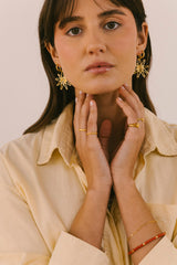Sol Earring Gold Plated