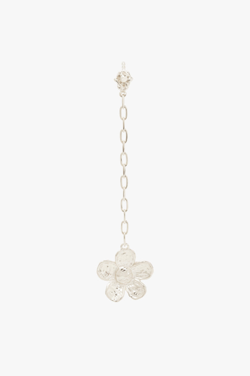 Botanic Chain Earring Silver