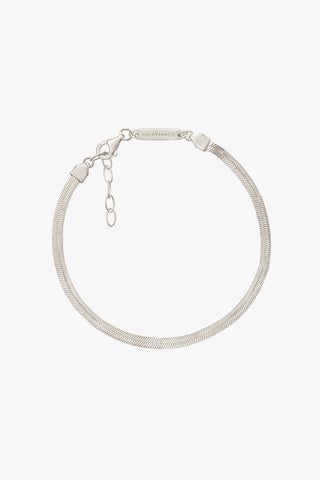 Snake chain bracelet silver