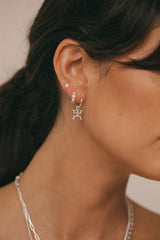 Helios stud silver