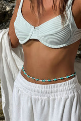 Mediterranean belly chain gold plated