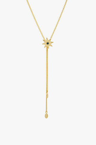 Night Sky Necklace Gold Plated