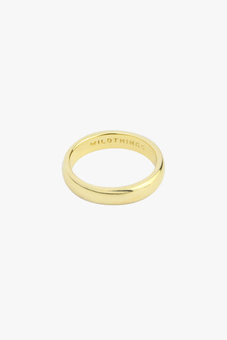 Pinky band gold plated