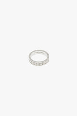 Kissed by the sun ring silver