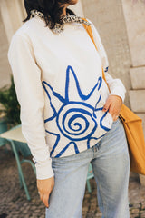 Sol Tee Long Sleeve Beige