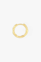 Hammered Hoop Gold Plated (15mm)