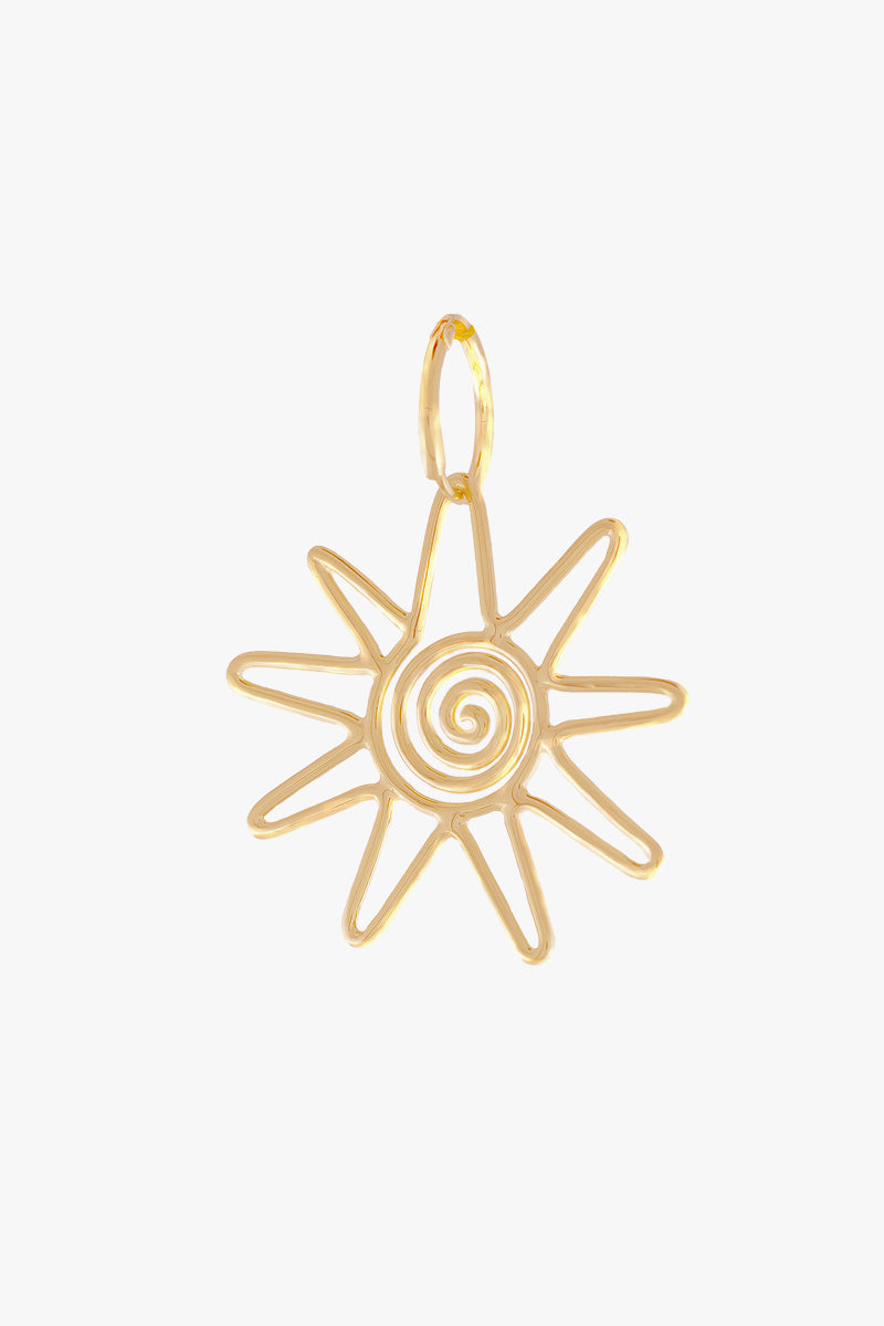 Sol Earring Gold Plated