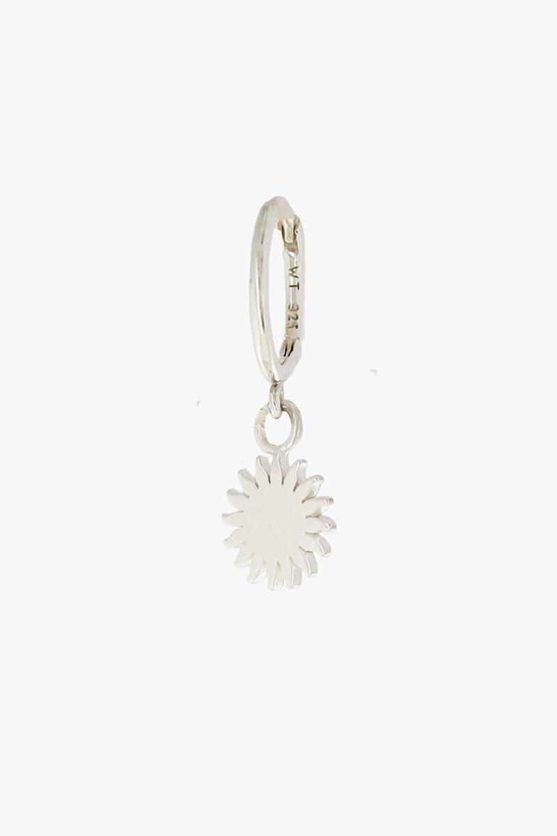 Under The Sun Hoop Silver